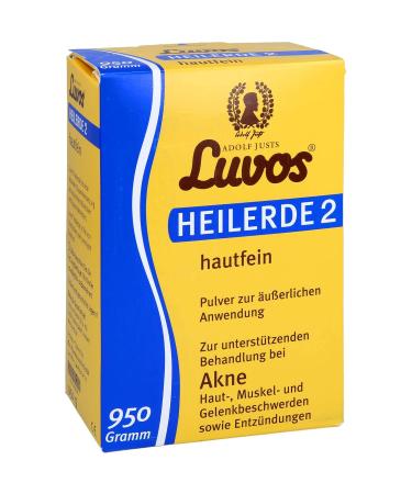 Luvos Healing Earth 2 Aeusserlich 950g - Natural Skin Care & Healing Clay - International Shipping - Buy Online on GoSupps.com