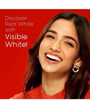 Colgate Visible White Dazzling White Toothpaste Sparkling Mint - 200gm (Saver Pack) - Buy Online on GoSupps.com