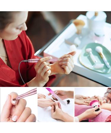 Nanssigy Electric Nail Drill - 20000 RPM Adjustable Speed E File Nail Drill with 11 Bits, USB Manicure Pedicure Set for Acrylic Nails and Gel - Beginner Friendly - Buy Online on GoSupps.com