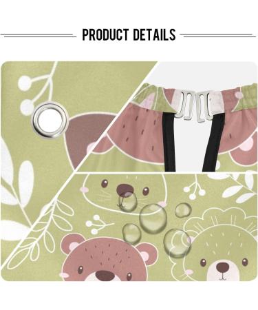 Shop Waterproof Barber Cape - Cute Bear on Green & Cheetah Haircut Bib for Men & Women | Unisex Hair Cutting Cape (8rp1a - Buy Online on GoSupps.com