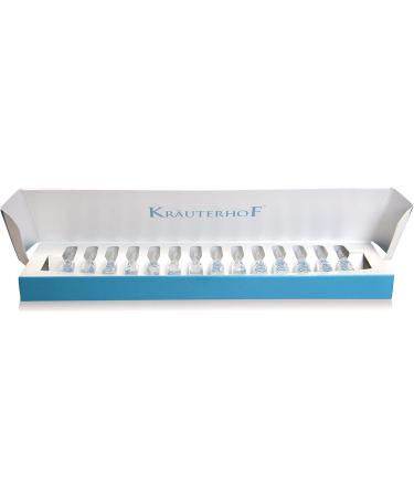 Hyaluronic Acid Kr uterhof Face Skin Moisturising Serum Ampoules Treatment for 14 Days MADE in GERMANY Vegan Anti-Aging Test Results "Good" - Buy Online on GoSupps.com