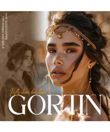 GORTIN Sequins Boho Wedding Gold Headpiece Bohemian Headbands Festival Costume Hair Accessories for Women - Buy Online on GoSupps.com