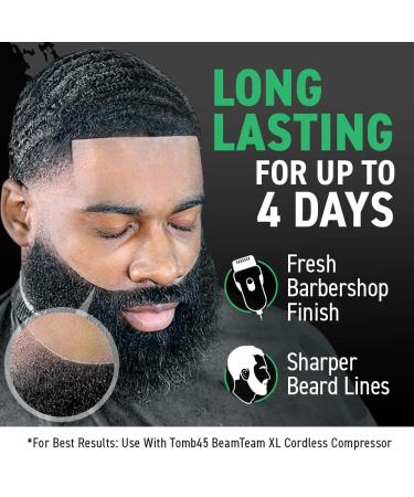 Tomb 45 NO DRIP Enhancement Color (Onyx Black) for Beard & Hairline - Water Resistant Hair Filler Spray | Barber Liner for Thicker Hairstyling | Men's Grooming Product - Buy Online on GoSupps.com