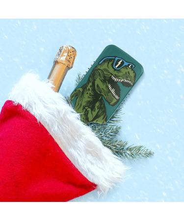 Dinosaur Hair Brush - Detangler for Kids & Adults - Multicolor-7 | Perfect Christmas Gift - Buy Online on GoSupps.com