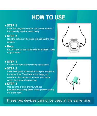 Snore Stopper Kit - 12 PCS Magnetic Anti-Snoring Nose Clips & Nasal Dilators Set for Comfortable Sleep - Stop Snoring Devices for Effective Snore Relief - Buy Online on GoSupps.com