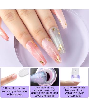NXJ INFILILA Glitter Gel Nail Polish 6 Colors Gel Nail Polish Set 10ml Natural Nude Color Translucent Jelly Nail Polish DIY Nail Art at Home Professional Nail Salon Translucent Nail Polish Nude Glitter - Buy Online on GoSupps.com