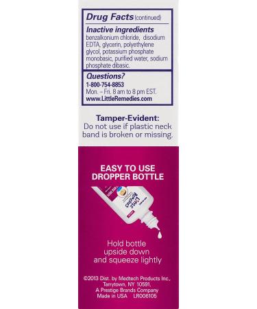 Little Remedies Nasal Decongestant Drops 0.5 oz - Pack of 6 - Buy Online on GoSupps.com