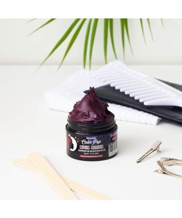 Mysteek Color Pop Temporary Hair Color - Mutha Maroon for Dark & Light Hair | No Bleach Wash Out Hair Dye by Mysteek Naturals (1 Fl Oz - Buy Online on GoSupps.com