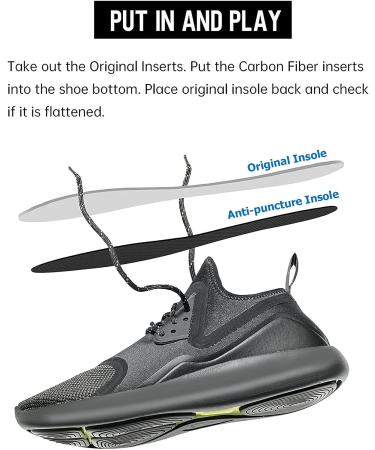 Stainless Steel Anti-Nail Puncture Resistant Insoles - Men's and Women's, Fits All Shoes - Size US8 (EU41) - Buy Online on GoSupps.com