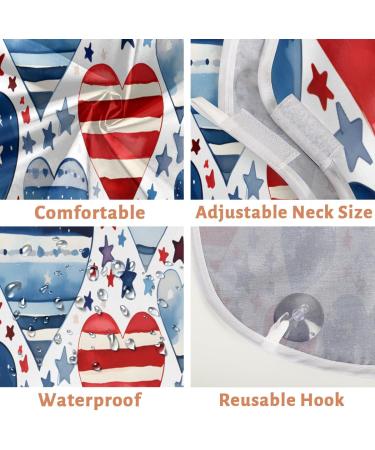 American Independence Day Beard Bib Apron - Men's Hair Catcher for Shaving Perfect for Father's Day Christmas & Anniversaries - Buy Online on GoSupps.com