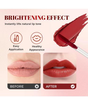 Nbzsmlkn Mirror Gloss Lip Gloss Moisturizing Mirror Liquid Lipstick Long Lasting Waterproof Lip Tint Nonstick Cup Shiny Finish Long Lasting Natural Makeup 12+13 - Buy Online on GoSupps.com