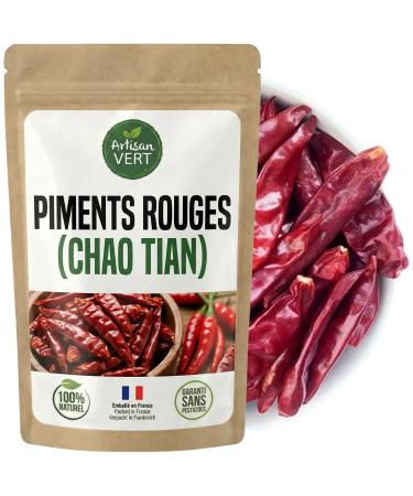 Piments Chao Tian S ch s 100 g Piment Chinois Saveur Intense Id al Cuisine Asiatique & Sichuan
