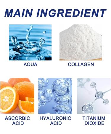 Factor 50 Sun Cream - Hyaluronic Acid Sunscreen Spf 50 with vitamin C - Summer Sun protection - Even Skin Color Not Sticky Lightweight Breathable - Anti-Ageing Sun Cream for Daily UVA UVB Visible - Buy Online on GoSupps.com