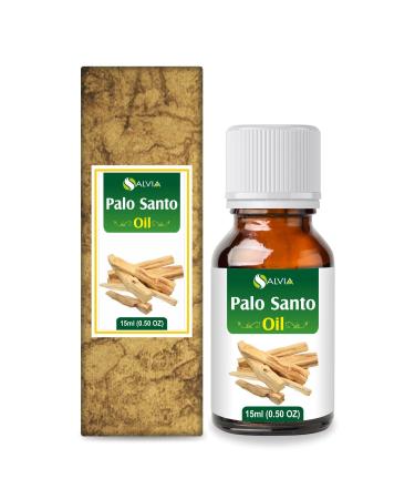 Salvia Palo Santo Essential Oil (Bursera graveolens) 100 Percent Pure & Natural - Undiluted Uncut Therapeutic Grade - Aromatherapy Oil (15ml)