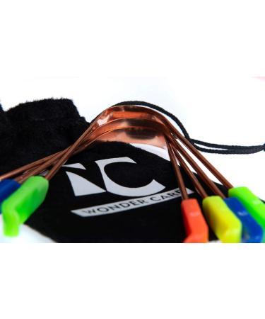 Wonder Care Yurveda Copper Tongue Cleaner Set of 2 | Ayurvedic Solution for Bad Breath - Buy Online on GoSupps.com