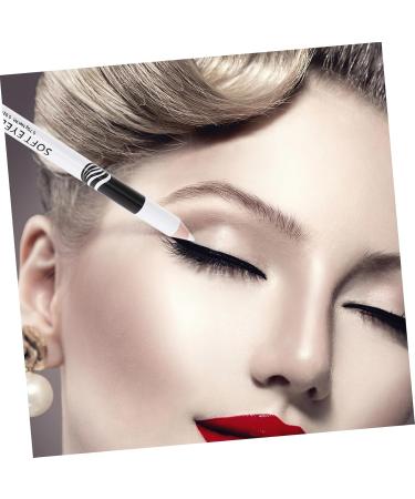 Beavorty Eyebrow Pencil 20 PCS lying silkworm eyeliner gel highlighter eyelid make up pencil eye line pen tools Miss brush 1 count (Pack of 1) Whitex2pcs - Buy Online on GoSupps.com