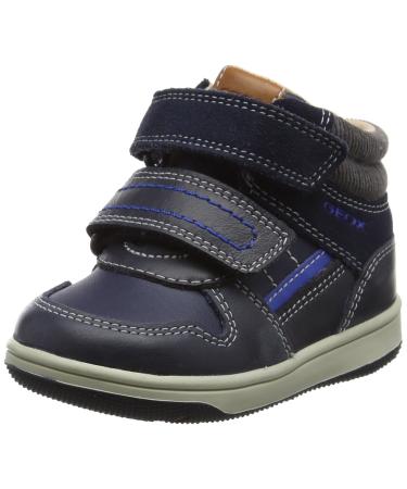 Geox Baby Girls B New Flick F Trainers 4.5 UK Child Blue Navy Royal C4226