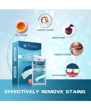 Bande Blanchiment Dentaire 28 Bandes - Blanchiment Dentaire sans Peroxyde - sans Sensibilit la Douleur - Whitening Strips Efficace limine Taches Caf /Th /Vin R sultats Visibles Rapidement Sans saveur 1 unit (Lot de 28) - Buy Online on GoSupps.com