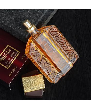 Dubai Men's Perfume - Elegant & Long Lasting Scent 100ml Arabian Cologne for Men Sultan Eau de Vapurisateur Spray Arabian Perfume Oil Sultan Gold Perfume Oil (3 Pack) - Buy Online on GoSupps.com