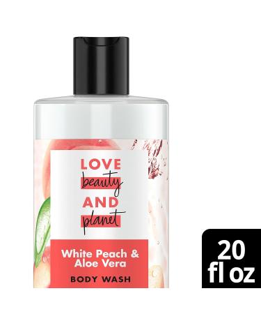 Buy Love Beauty and Planet Smooth & Renew Body Wash - White Peach & Aloe Vera - Sulfate-Free Cruelty-Free 92% Naturally Derived - 20 oz - International Shipping - Buy Online on GoSupps.com