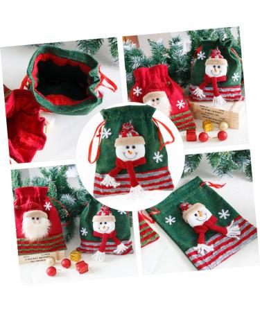 Abaodam 1 pc Present Fabric Decorative Christmas Knitted Bag Pendant Apple Retro Tree Felt Storage 1 count (Pack of 1) Green - Buy Online on GoSupps.com