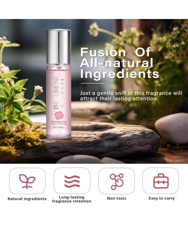 Pheromones Perfumes for Women 20 ML Pheromone Perfume with Unique Scent Portable Pure Women Pheromone Perfume Roll-on Design Elegance & Long Lasting Pink(Perfume) - Buy Online on GoSupps.com