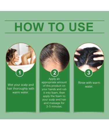 Shampoo for stronger hair | 100ml deep moisturizing conditioner healthy-looking shampoo natural hair nourishing care for most people - Buy Online on GoSupps.com