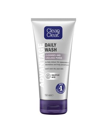 Clean & Clear Advantage Fast Action Daily Wash 150ml - Buy Online on GoSupps.com