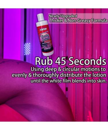 Sunbed Tanning Lotion - Bronzer & DHA Free for Faster Darker Tan | 8.45oz - Outdoor & Indoor Use - Buy Online on GoSupps.com