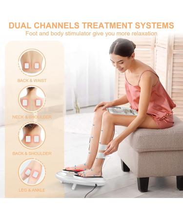 OSITO Circulatory Stimulator | Improve Blood Circulation & Neuropathy | Knee & Leg Pain Relief | 99 Intensity Levels & Remote Control - Buy Online on GoSupps.com