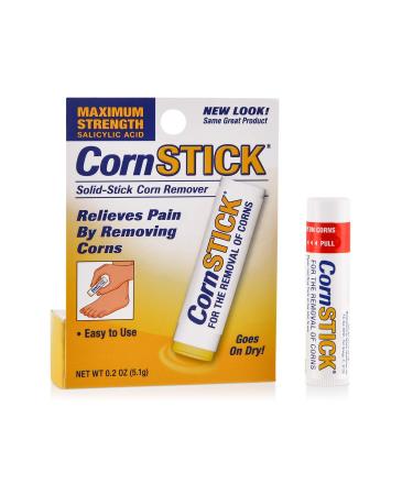 CornStick Maximum Strength Salicylic Acid Solid-Stick Corn Remover 0.2 Oz