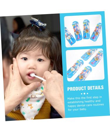 Minkissy 4-Piece Manual Toothbrush Set for Babies | Soft Fur Dental Care Products for Children - Buy Online on GoSupps.com