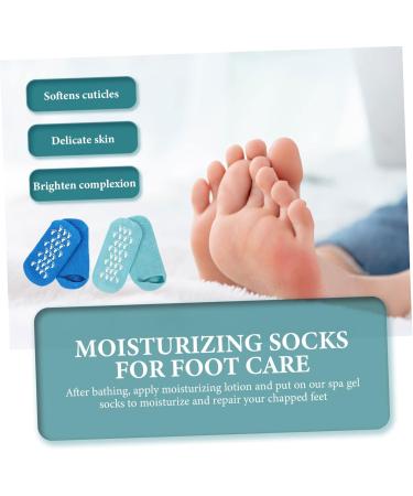 DOITOOL 6 Pairs Gel Socks Womens Socks & Hosiery Salon Foot Covers My Cart Items Heel Moisturizing Sock Socks for Women Foot Cover Socks Shopping Cart Comfortable Cotton Yarn Women's - Buy Online on GoSupps.com