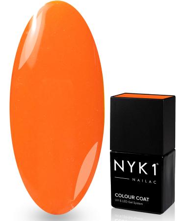 NYK1 NAILAC - PASSION FRUIT - Professional Gel Nail Polish - UV and LED Drying - Quick Soak Off Gel Polish 10ml - Over 100 Gel Nail Polish Nailac Colours to Choose From!
