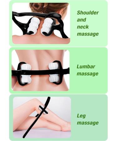 Relax & Relieve: Deep Tissue Neck Massager for Neck Back Shoulders Waist & Legs - International Shipping Available - Buy Online on GoSupps.com
