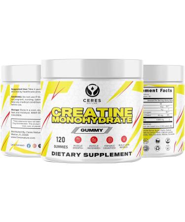 Buy Creatine Monohydrate Gummies for Peak Performance | Boost Strength & Endurance Fast Recovery - Buy Online on GoSupps.com
