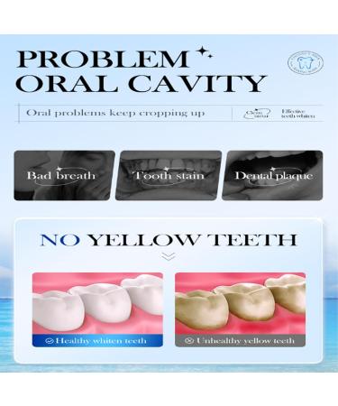 ACSUSS Press-On Toothpaste Capsules: Easy Oral Care Strips for Fresh Breath and Clean Teeth Blue One Size - Buy Online on GoSupps.com