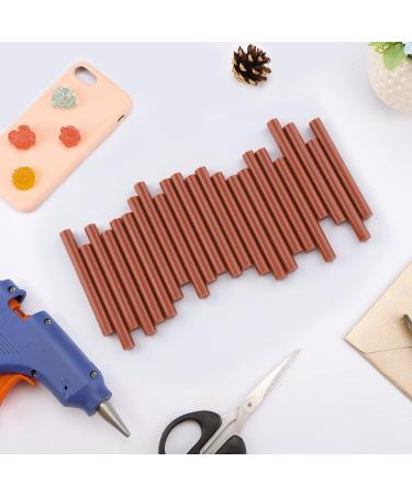 Brown Hot Glue Sticks Full Size  ENPOINT 4" Long x 0.43" Dia Hot Melt Glue Sticks Colored Bulk  24 PCS All Temp Adhesive Glue Sticks for Crafting  Decoration  Art  DIY  School Projects - Buy Online on GoSupps.com