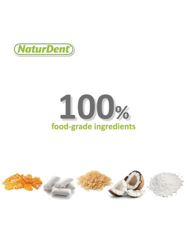 Natural Strong Denture Adhesive NaturDent | Holds Dentures Longer & Stronger | Zinc-Free & Paraffin-Free | Bundle with Dentu-Care Brush - Buy Online on GoSupps.com