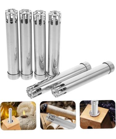 Buy Healeved 12 STK MOXA Presser - Pain-Relieving Moxibustion Holder | Silver Steel Massage Tools for Moxa Therapy - International Shipping Available - Buy Online on GoSupps.com