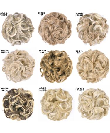 Hair Chignon 1pc Messy Bun Hair Slice Synthetic Curly Hair Bun Ponytail Hair Extensions Elastic Bungee Hair Ties for Daily Wear Messy Bun Hair Piece (Color : 9H19) - Buy Online on GoSupps.com