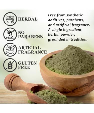 Bhringraj Powder 8 Oz | 100% Pure Eclipta Alba | Ayurvedic Hair Care | For DIY Masks & Herbal Oils - Buy Online on GoSupps.com