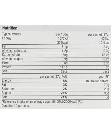 Morrisons Original Oat Sachets 10 x 27g Sachets - Buy Online on GoSupps.com