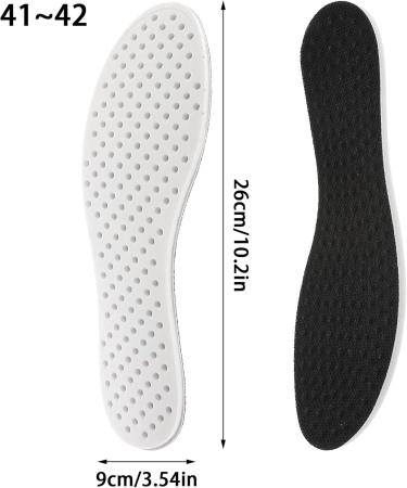 Buy WLLHYF Memory Foam Insoles - Breathable Anti-Odour Shock Absorbing Comfortable Shoe Inserts for Men & Women - Perfect Fit Cut-to-Size - Buy Online on GoSupps.com