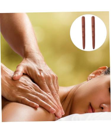 Minkissy 5-Sentence Wooden Massage Tools Set - Thai Foot & Facial Massager Manual Muscle Scraper Pen Roller for Relaxation & Therapy - Buy Online on GoSupps.com