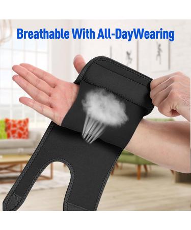 Fereesaoi Carpal Tunnel Wrist Brace Night Support - Left Hand Wrist Splint for Carpal Tunnel Syndrome, Tendonitis, Arthritis - Pain Relief and Arm Stabilizer - Buy Online on GoSupps.com