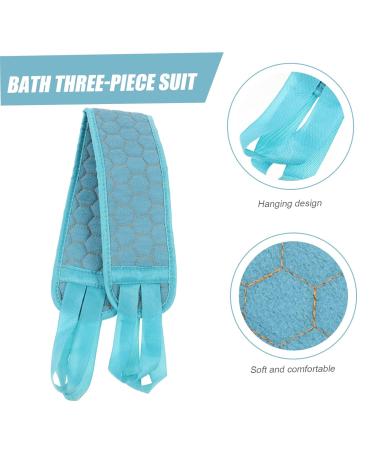 Balacoo 4 Sets Bath Towel & Exfoliating Loofah Set - Ultimate Body Scrubber Mitts and Gloves for Spa-Like Shower Experience - International Shipping Available - Buy Online on GoSupps.com