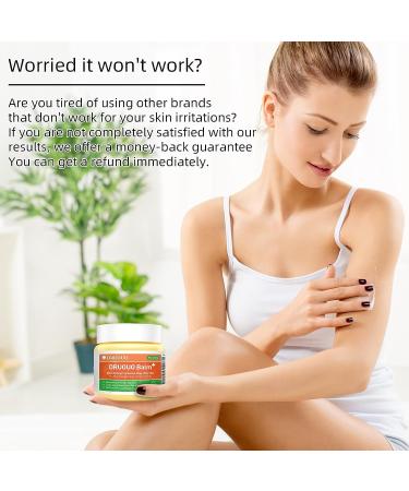 Draw Salve Eczema Cream for Athlete's Foot Relief | 8h Fast Acting Formula for Itchy Skin, Heat Rash, Tinea Versicolor, Lichen Planus, Cysts, Boils, and Ingrown Hairs - 2 Fl Oz - Buy Online on GoSupps.com