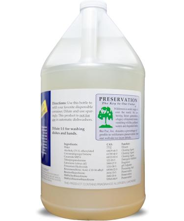 Biodegradable Dishwashing Detergent - Concentrated 1 Gallon Dish Soap | Bulk Cruelty-Free Kitchen Cleaner - Buy Online on GoSupps.com