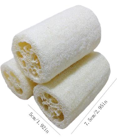Natural Loofah Exfoliating Body Sponge Scrubber Set - 3 PC Shower & Kitchen Cleaning Rag - Buy Online on GoSupps.com